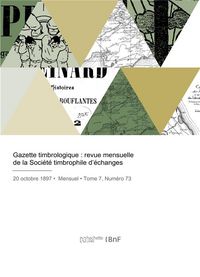 Produktbild: Gazette timbrologique