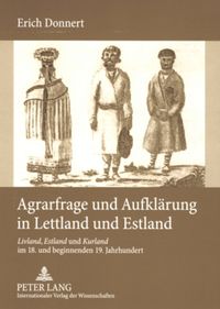 Produktbild: Agrarfrage und Aufkl&auml;rung in Lettland und Estland