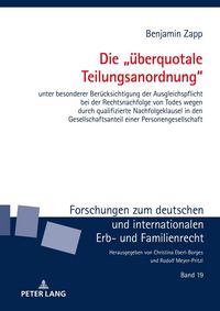 Produktbild: Die &bdquo;&uuml;berquotale Teilungsanordnung&ldquo;