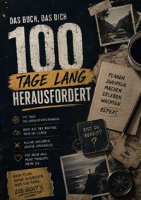 Produktbild: Das Buch, das dich 100 Tage lang herausfordert