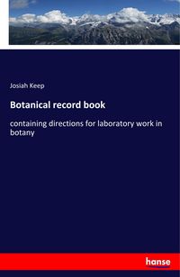 Produktbild: Botanical record book