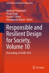 Produktbild: Responsible and Resilient Design for Society, Volume 10