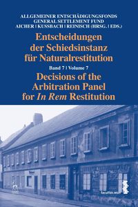 Produktbild: Decisions of the Arbitration Panel for In Rem Restitution, Volume 7