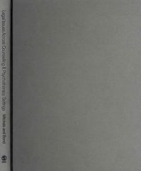 Produktbild: Mitchels, B: Legal Issues Across Counselling & Psychotherapy