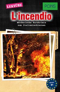 Produktbild: PONS Kurzkrimi Italienisch: L'incendio