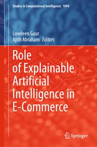 Produktbild: Role of Explainable Artificial Intelligence in E-Commerce
