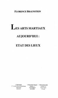 Produktbild: Les arts martiaux aujourd'hui