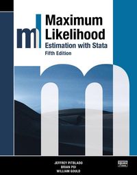 Produktbild: Maximum Likelihood Estimation with Stata, Fifth Edition