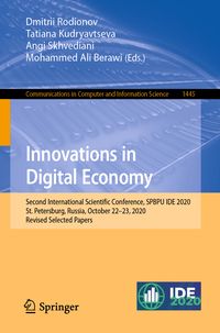 Produktbild: Innovations in Digital Economy