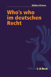 Produktbild: Who's who im deutschen Recht