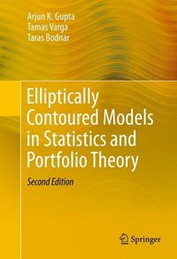 Produktbild: Elliptically Contoured Models in Statistics and Portfolio Theory