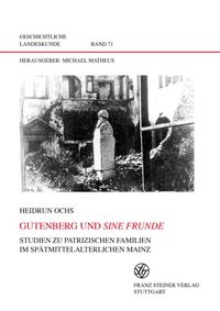 Produktbild: Gutenberg und sine frunde