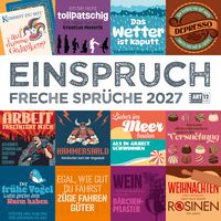 Produktbild: Einspruch Kalender 2027 - 30x30 - Art12