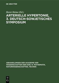 Produktbild: Arterielle Hypertonie, 3. Deutsch-Sowjetisches Symposium