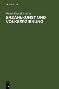 Produktbild: Erz&auml;hlkunst und Volkserziehung