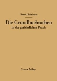 Produktbild: Die Grundbuchsachen in der gerichtlichen Praxis