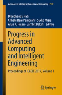 Produktbild: Progress in Advanced Computing and Intelligent Engineering