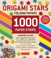 Produktbild: Origami Stars Papers 1,000 Paper Strips in Assorted Colors