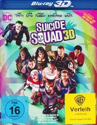Produktbild: Suicide Squad (Kinofassung als Blu-ray 3D) (+ Extended Cut als Blu-ray)