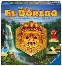 Bild vom Artikel Wettlauf nach El Dorado, nominiert zum Spiel des Jahres 2017 vom Autor Reiner Knizia