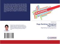 Produktbild: Page Ranking: Weighted Algorithms