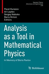 Produktbild: Analysis as a Tool in Mathematical Physics