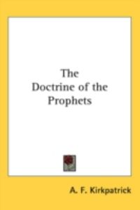 Produktbild: The Doctrine of the Prophets