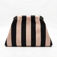 Produktbild: Kosmetiktasche mit Streifen und Rahmen (sand)