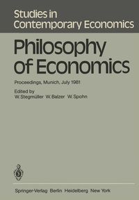 Produktbild: Philosophy of Economics