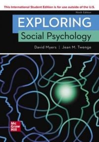 Produktbild: ISE Exploring Social Psychology