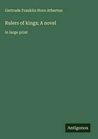 Produktbild: Rulers of kings; A novel