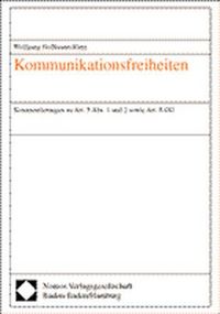 Produktbild: Kommunikationsfreiheiten