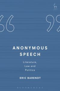Produktbild: Anonymous Speech