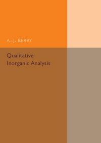 Produktbild: Qualitative Inorganic Analysis