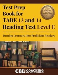 Produktbild: Test Prep Book For TABE 13 and 14 Reading Test Level E