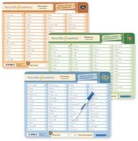 Produktbild: Meine Blitzlesekarten Set 3 zur Lesef&ouml;rderung (3 Lerntafeln mit Stift)