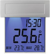 Produktbild: TFA Dostmann Vision Solar Thermometer Silber 30.1035