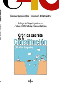 Produktbild: Cr&oacute;nica secreta de la Constituci&oacute;n : 40 a&ntilde;os despu&eacute;s