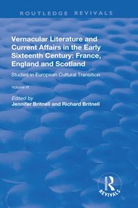 Produktbild: Vernacular Literature and Current Affairs in the Early Sixte