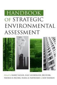 Produktbild: Handbook of Strategic Environmental Assessment