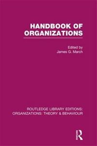Produktbild: March, J: Handbook of Organizations (RLE: Organizations)