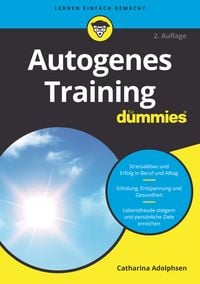 Bild vom Artikel Autogenes Training für Dummies vom Autor Catharina Adolphsen