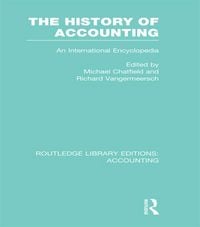Produktbild: The History of Accounting (RLE Accounting)