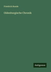 Produktbild: Oldenburgische Chronik