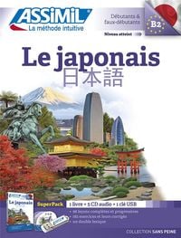 Produktbild: Le Japonais Superpack (Book + 4 CD audio + 1Mp3 USB)