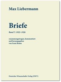 Produktbild: Max Liebermann: Briefe