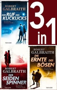 Produktbild: Die Cormoran-Strike-Reihe Band 1-3: - Der Ruf des Kuckucks / Der Seidenspinner / Die Ernte des B&ouml;sen (3in1-Bundle)