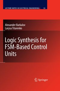 Produktbild: Logic Synthesis for FSM-Based Control Units