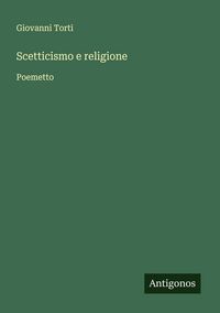 Produktbild: Scetticismo e religione
