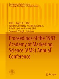 Produktbild: Proceedings of the 1983 Academy of Marketing Science (AMS) Annual Conference